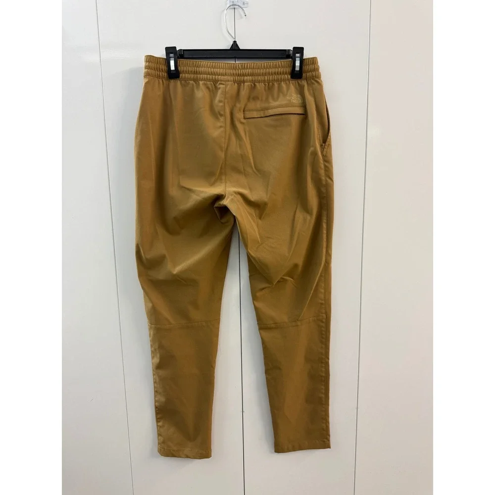 The North Face Mens Tan Brown Elastic Waist Outdoor Hiking Pants Size 30